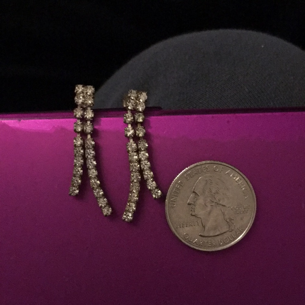 Silver earrings